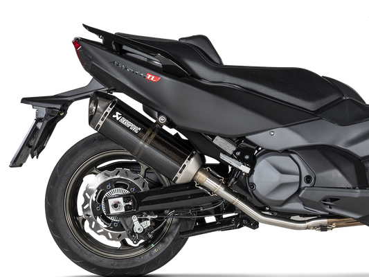 AKRAPOVIC S-SY5R1-RC SYM Maxsym TL (2020+) Exhaust System "Racing Line" (carbon) – Accessories in the 2WheelsHero Motorcycle Aftermarket Accessories and Parts Online Shop