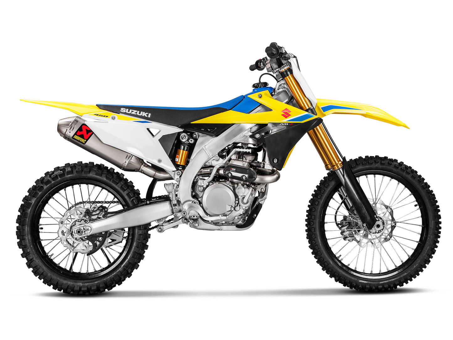 AKRAPOVIC S-S4MET11-BNTA Suzuki RM-Z 450 (2025+) Exhaust System "Evolution Line" (titanium) – Accessories in the 2WheelsHero Motorcycle Aftermarket Accessories and Parts Online Shop