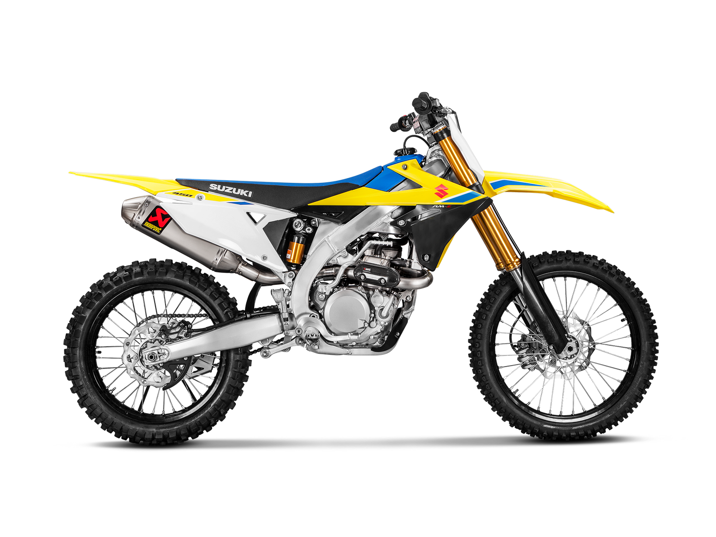 AKRAPOVIC S-S4MET11-BNTA Suzuki RM-Z 450 (2025+) Exhaust System "Evolution Line" (titanium) – Accessories in the 2WheelsHero Motorcycle Aftermarket Accessories and Parts Online Shop