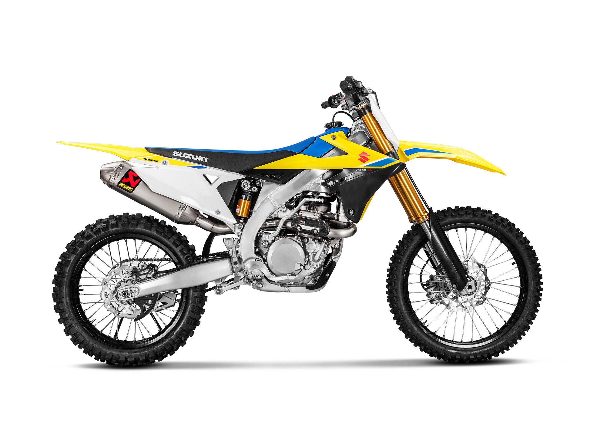 AKRAPOVIC S-S4MET11-BNTA Suzuki RM-Z 450 (2025+) Exhaust System "Evolution Line" (titanium) – Accessories in the 2WheelsHero Motorcycle Aftermarket Accessories and Parts Online Shop