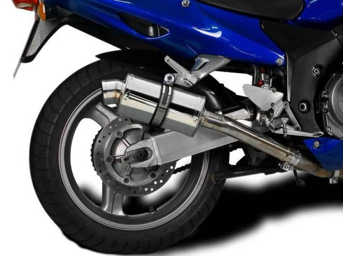 DELKEVIC Honda CBR1100XX Blackbird Full Exhaust System with SS70 9" Silencers