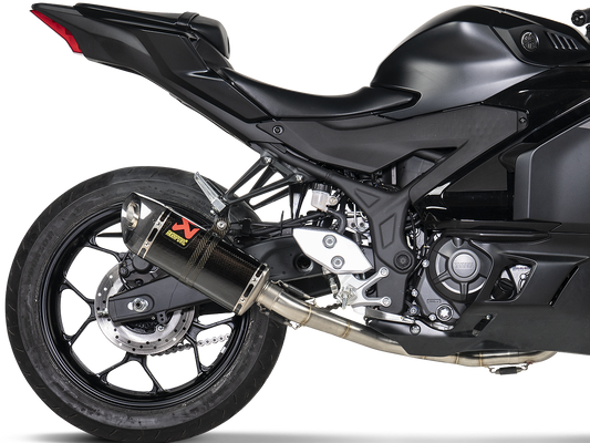 AKRAPOVIC S-Y3R3-APC Yamaha YZF-R25 (2024+) Exhaust System "Racing Line" (carbon) – Accessories in the 2WheelsHero Motorcycle Aftermarket Accessories and Parts Online Shop