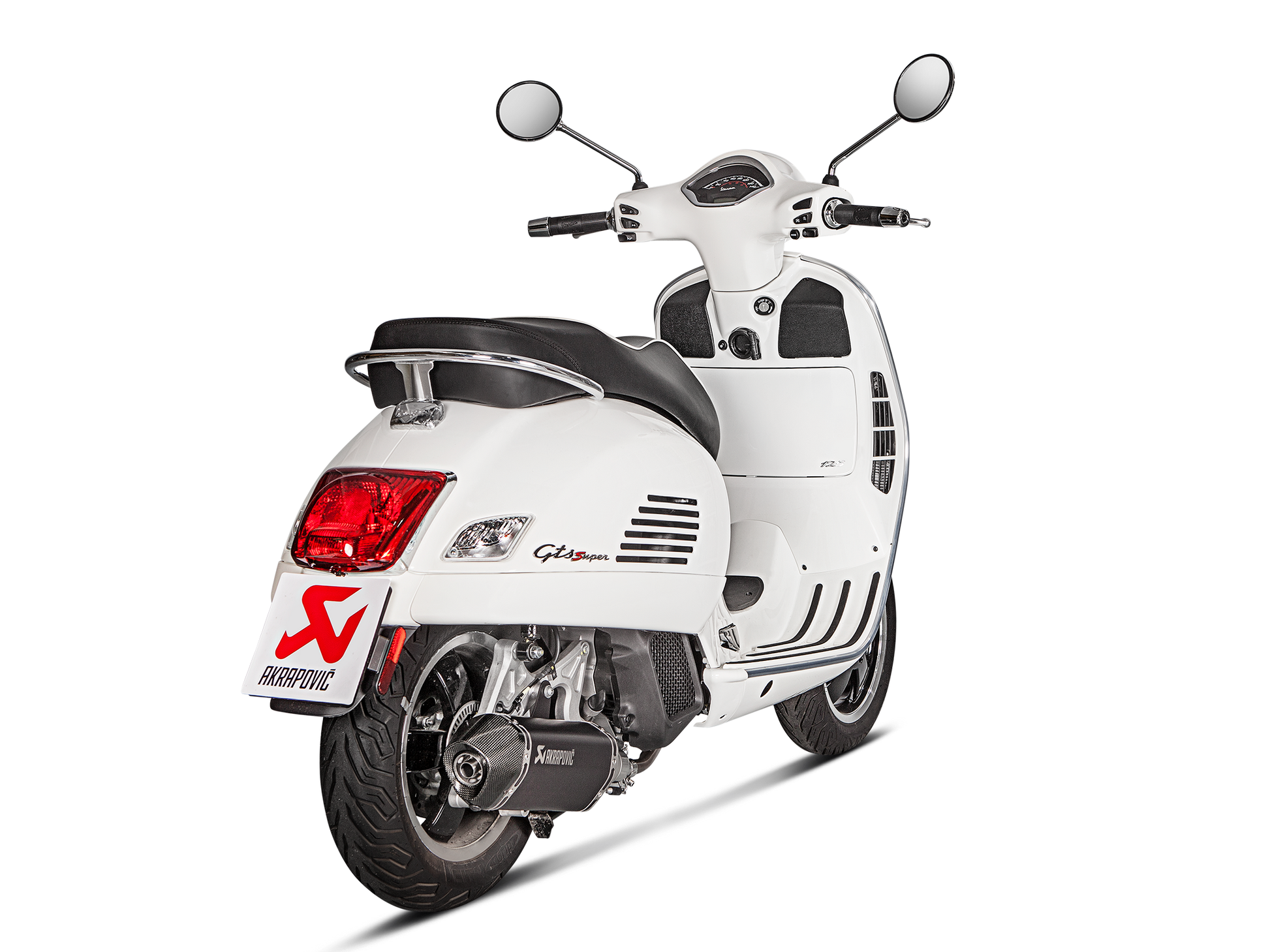 AKRAPOVIC S-VE125SO1-HZBL Vespa GTS 125 / Super / Sport / Tech (2020+) Slip-On Exhaust (SS) – Accessories in the 2WheelsHero Motorcycle Aftermarket Accessories and Parts Online Shop