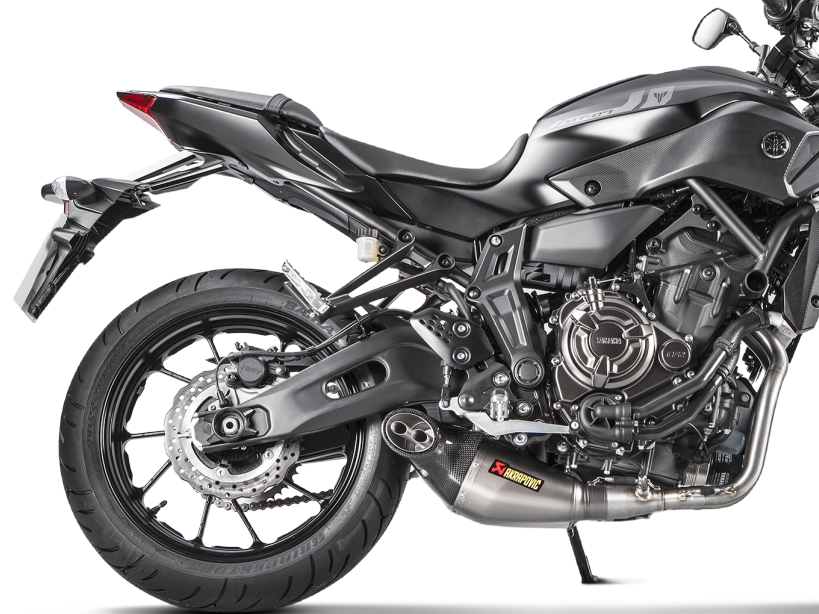 AKRAPOVIC S-Y7R5-HEGEH Yamaha MT-07 / FZ-07 (2020+) Exhaust System "Racing Line" (titanium) – Accessories in the 2WheelsHero Motorcycle Aftermarket Accessories and Parts Online Shop
