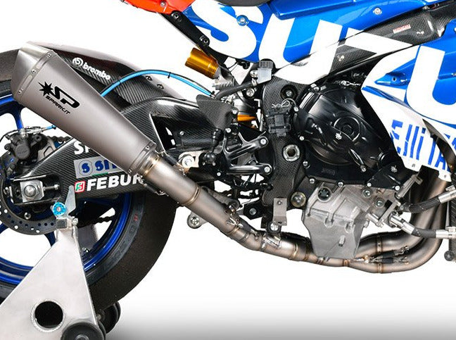 SPARK GSU8809 Suzuki GSX-R1000 (2017+) Full Titanium Exhaust System "Konix" (racing)