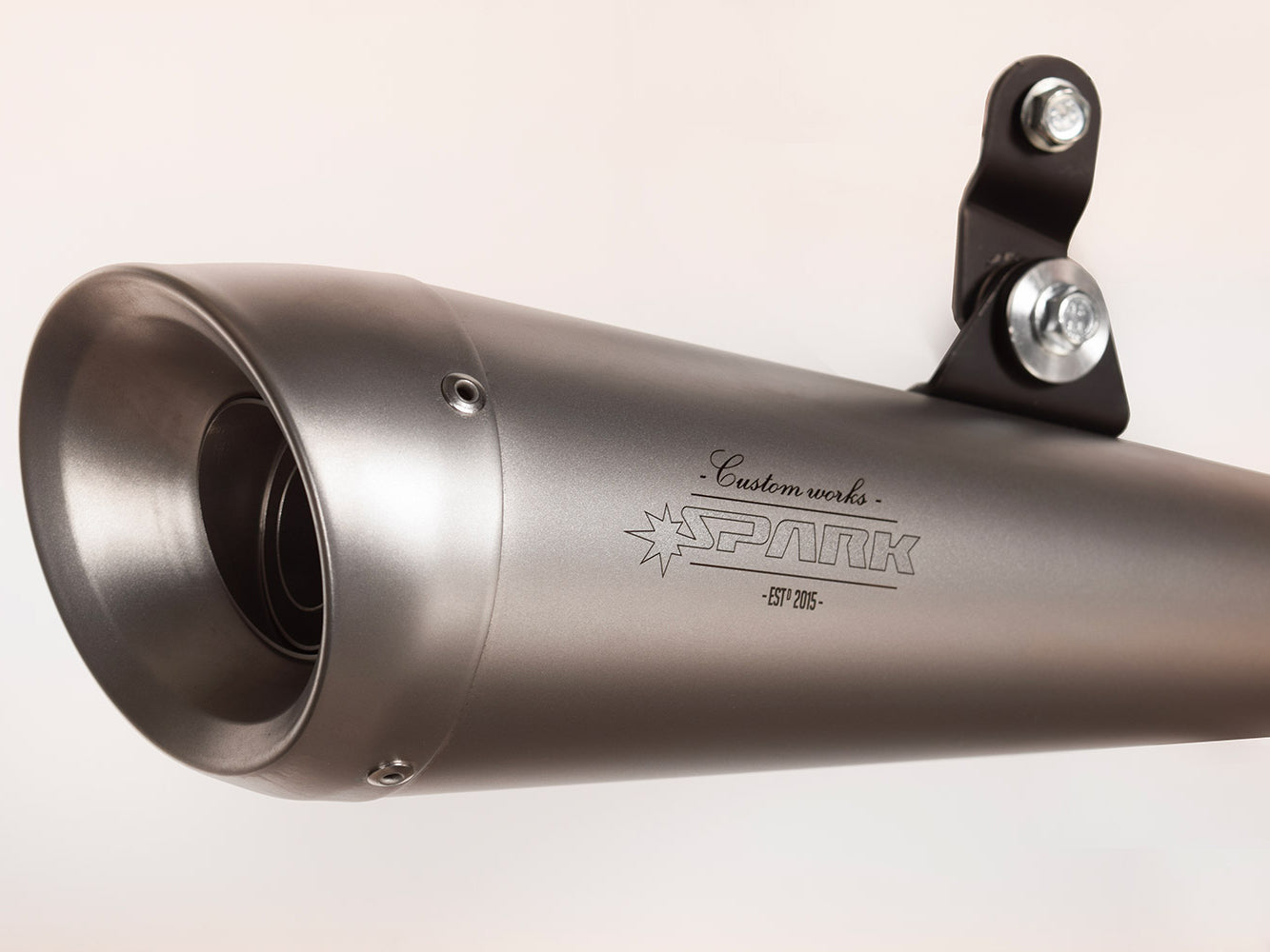 SPARK GTR8810 Triumph Scrambler 1200XC / 1200XE (2019+) Stainless Steel Full Exhaust System "60's"