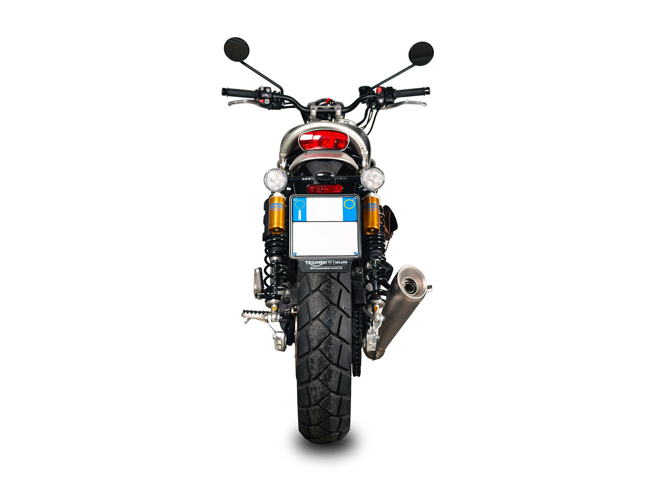 SPARK Triumph Scrambler 1200 XC / XE Aisi 304 Exhaust System