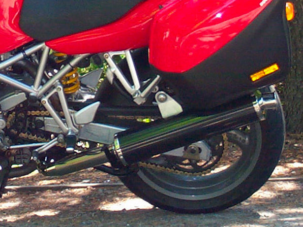 SPARK GDU0901 Ducati ST2 / ST3 Slip-on Exhaust "Oval" (EU homologated)