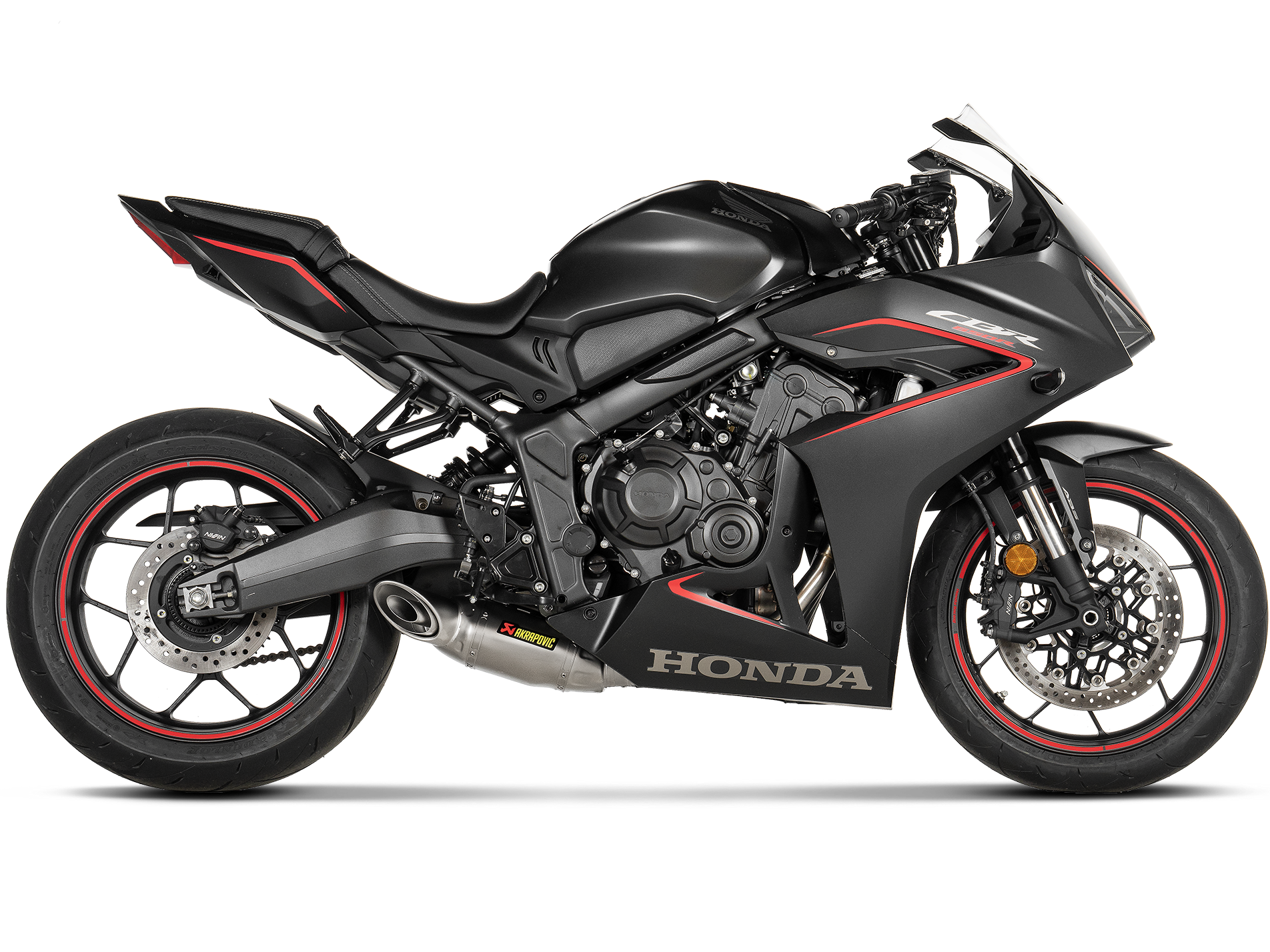 AKRAPOVIC S-H6R15-AFT Honda CB650R (2024+) Exhaust System "Racing Line" (titanium) – Accessories in the 2WheelsHero Motorcycle Aftermarket Accessories and Parts Online Shop