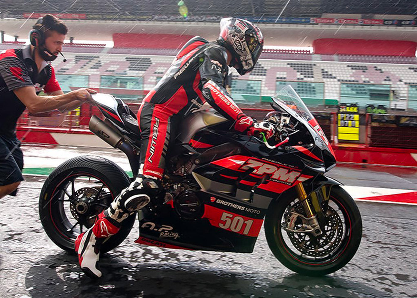 SPARK GDU8845 Ducati Panigale V4 (2018+) Full Titanium Full Exhaust System "GRID-O" (racing; underseat)