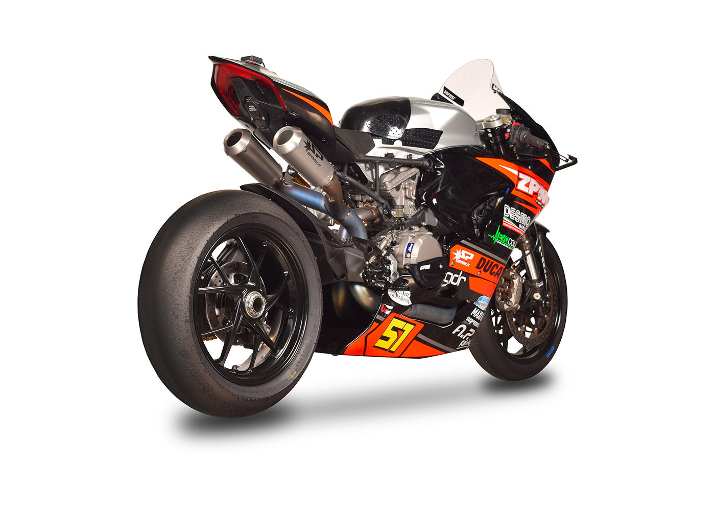 SPARK GDU8833 Ducati Panigale V2 / Streetfighter V2 Full Titanium Exhaust System "MotoGP" (racing)