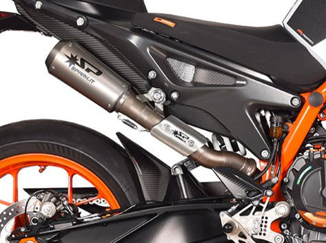 SPARK GKT0116 KTM 790 / 890 Duke (2018+) Semi-Full Double Exhaust System "MotoGP" (approved; titanium)