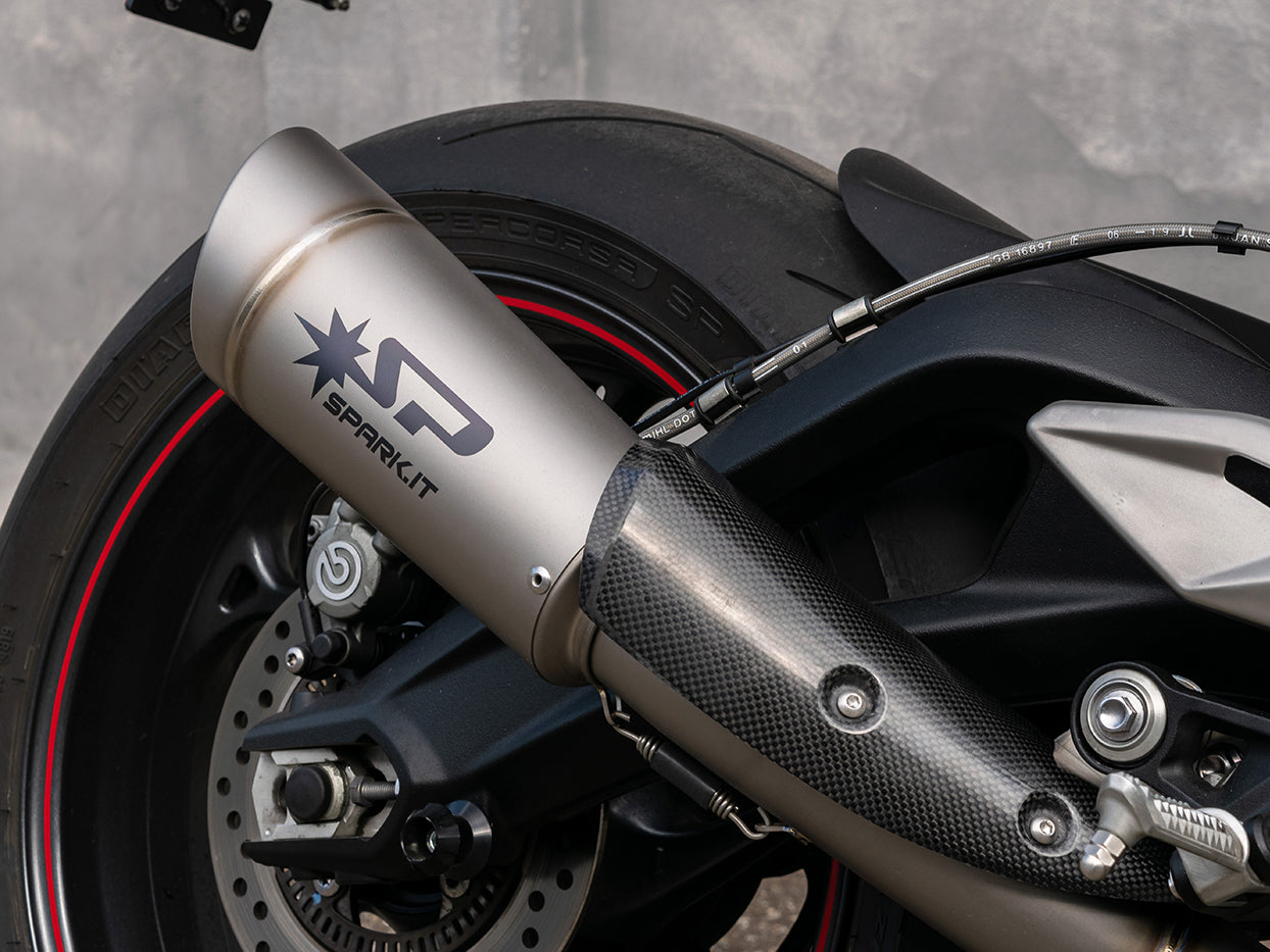 SPARK Triumph Street Triple Titanium Exhaust (3/4 system