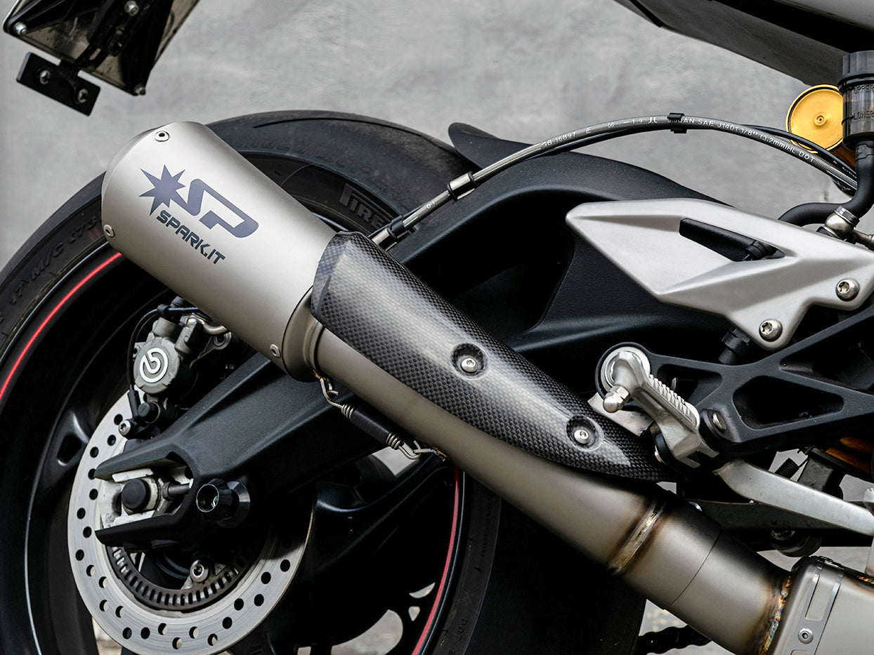 SPARK GTR0506 Triumph Street Triple 765 R / RS / S (20/22) Titanium Semi-full Exhaust System "Moto GP" (EU Homologated)
