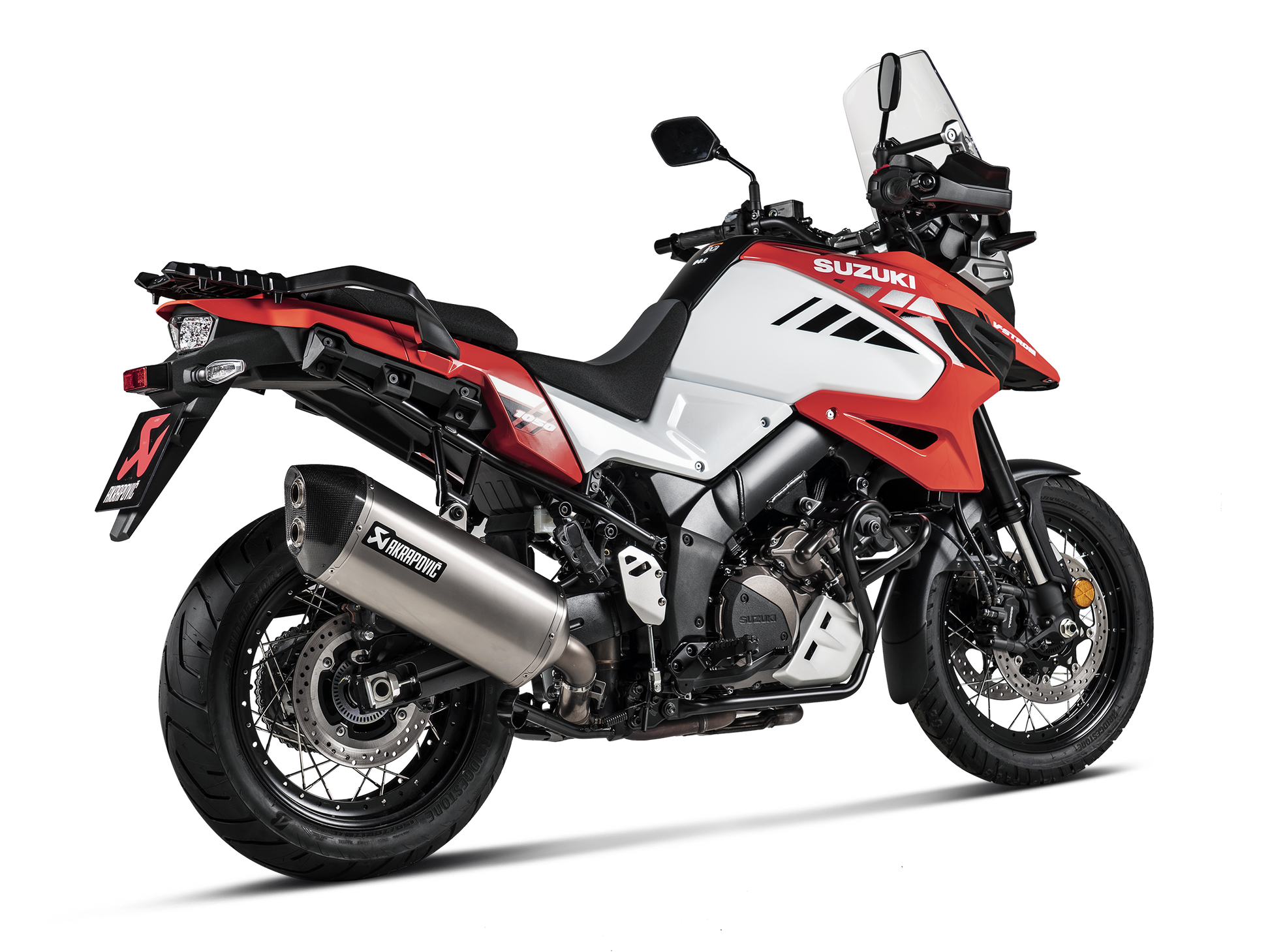 AKRAPOVIC S-S10SO18-HAFT Suzuki V-STROM 1050 (2025+) Slip-On Exhaust (titanium) – Accessories in the 2WheelsHero Motorcycle Aftermarket Accessories and Parts Online Shop