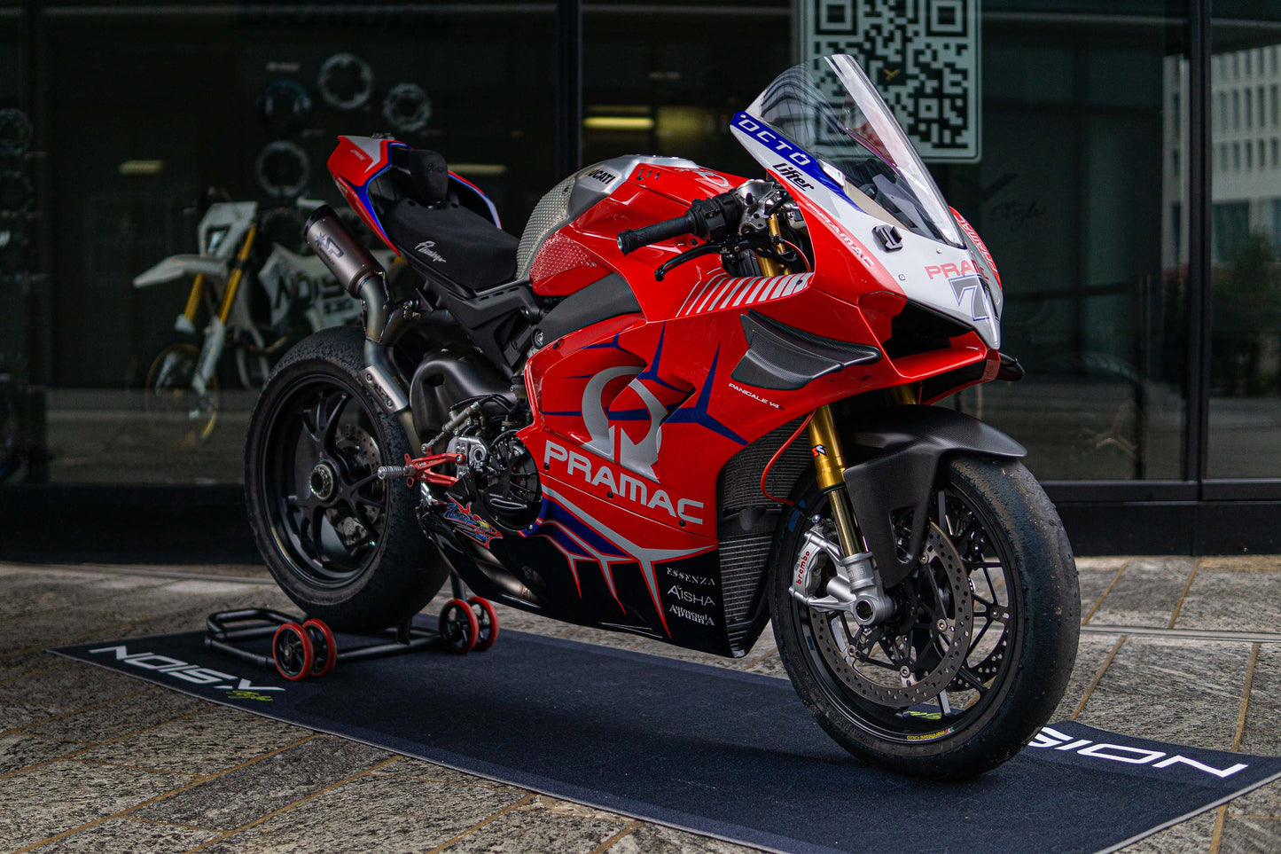 SPARK GDU8847 Ducati Panigale V4 / Streetfighter Titanium 3/4 Exhaust System "DYNO" (racing)