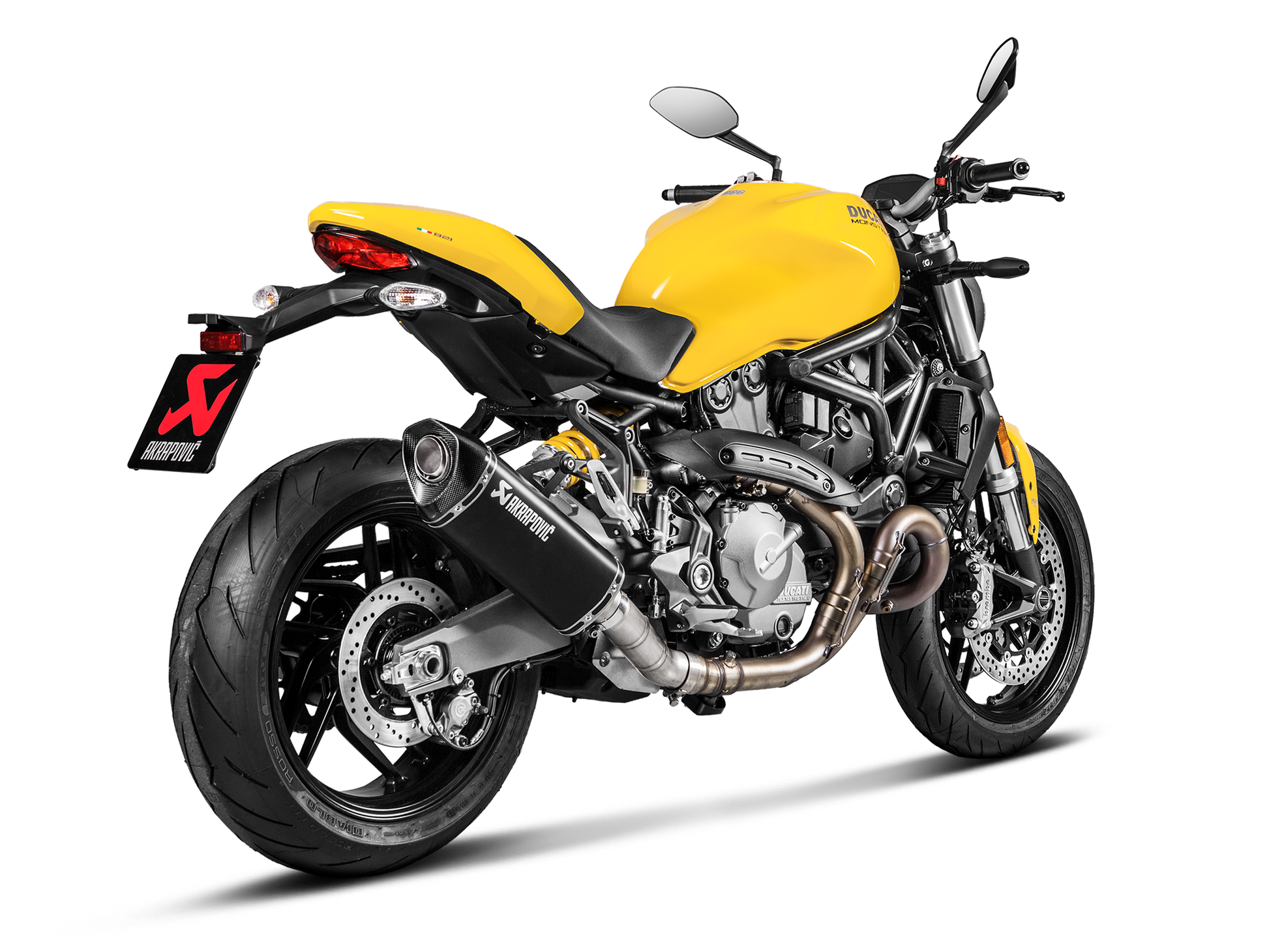 AKRAPOVIC S-D12SO8-RTBL Ducati Monster 1200 / 821 Titanium Slip-on Exhaust – Accessories in the 2WheelsHero Motorcycle Aftermarket Accessories and Parts Online Shop