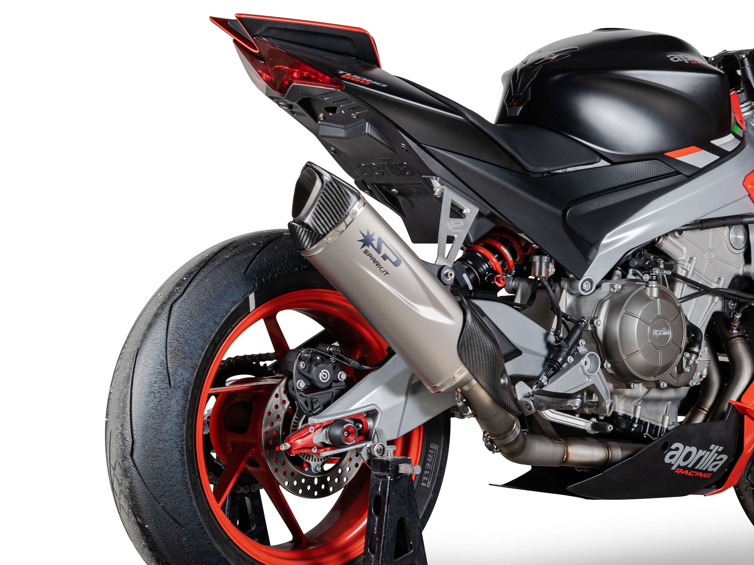 サヤページ SPARK Aprilia RS 660 / Tuono 660 Full Titanium Exhaust System