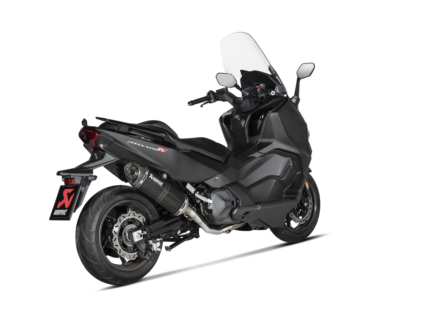 AKRAPOVIC S-SY5R1-RC Sym Maxsym TL (2020+) Exhaust System "Racing Line" (carbon) – Accessories in the 2WheelsHero Motorcycle Aftermarket Accessories and Parts Online Shop