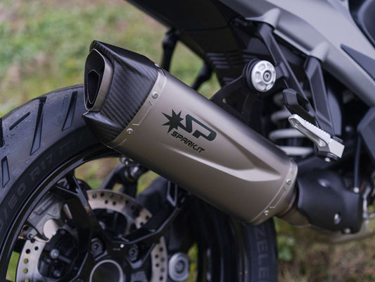 SPARK GBM0608 BMW R1300GS (2024+) Titanium Slip-on Exhaust "Force EVO" (EU Homologated)