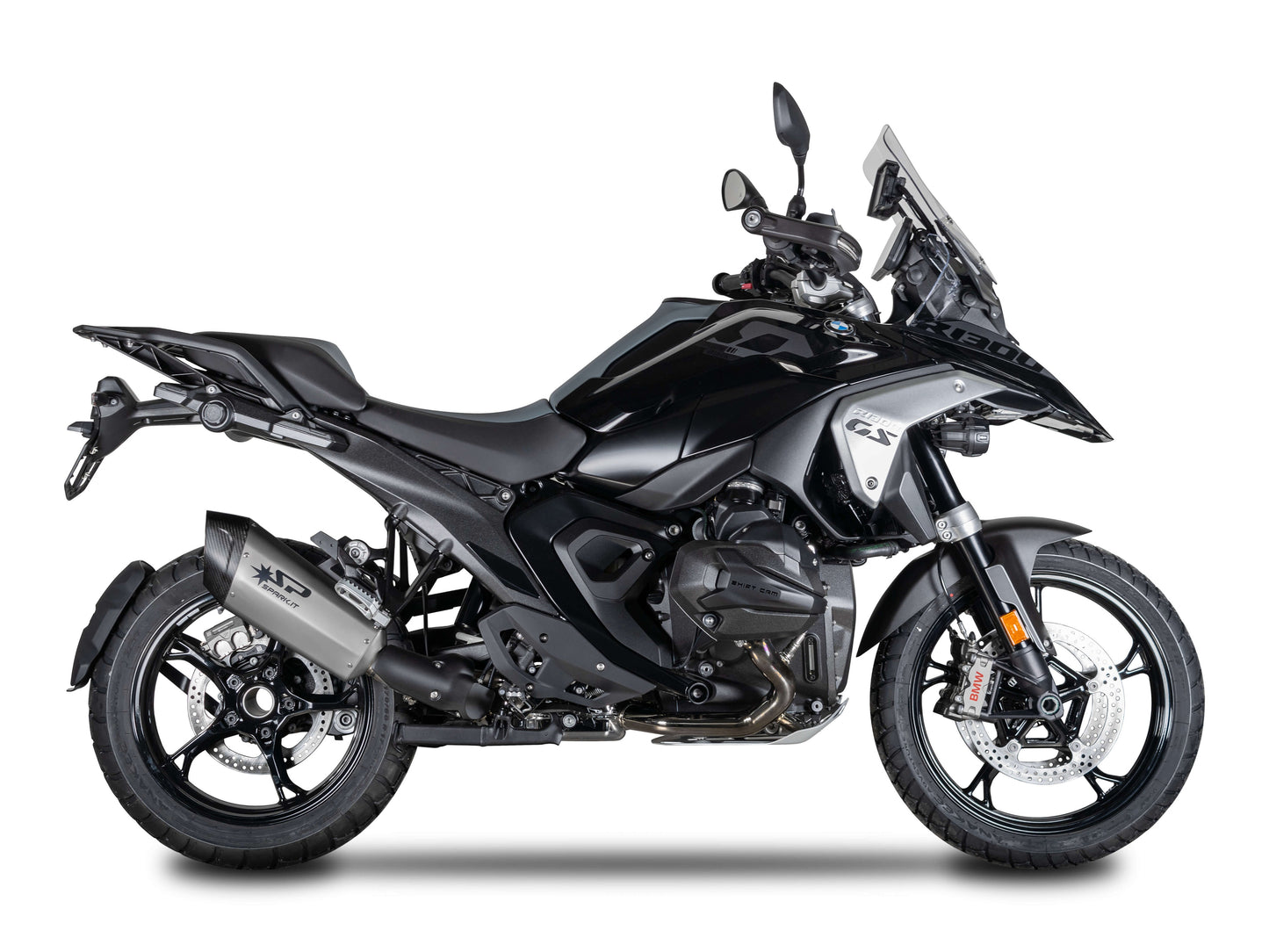 SPARK GBM0609 BMW R1300GS (2024+) Titanium Slip-on Exhaust "Fighter EVO" (EU Homologated)