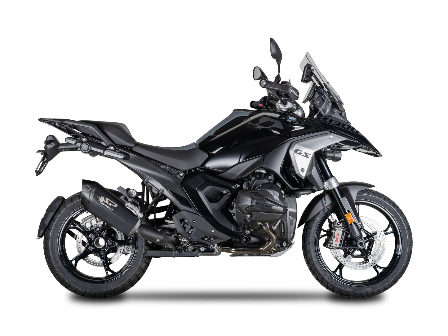 SPARK GBM0609 BMW R1300GS (2024+) Black Series Slip-on Exhaust "Fighter EVO" (EU Homologated)