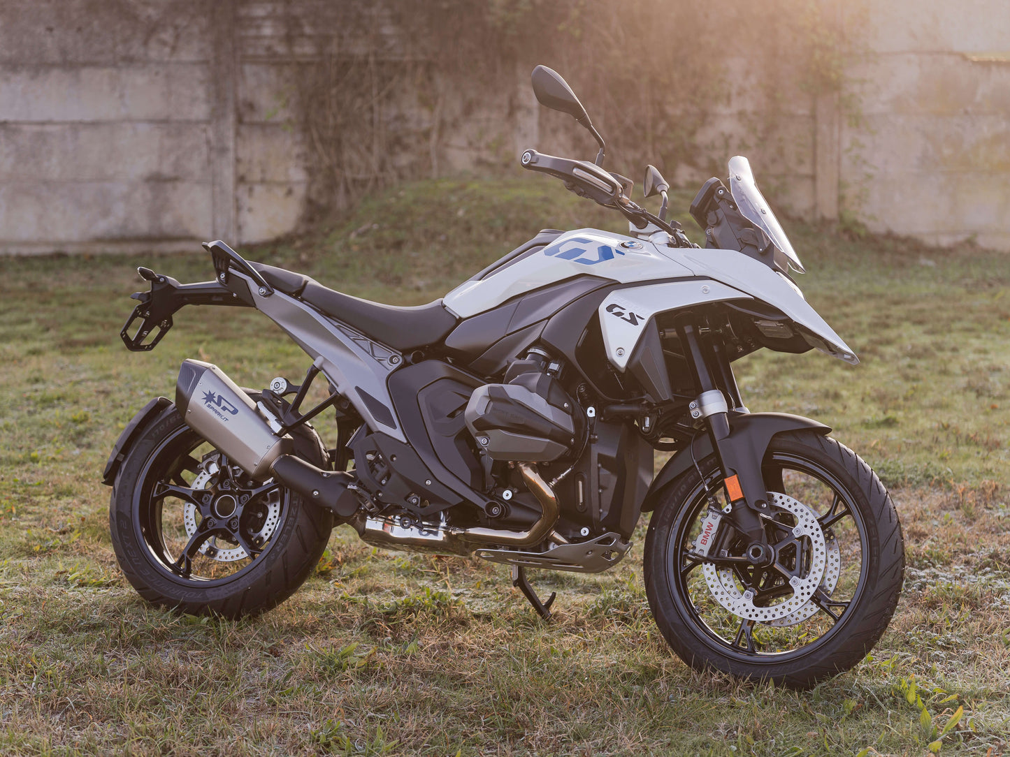 SPARK GBM0609 BMW R1300GS (2024+) Titanium Slip-on Exhaust "Fighter EVO" (EU Homologated)