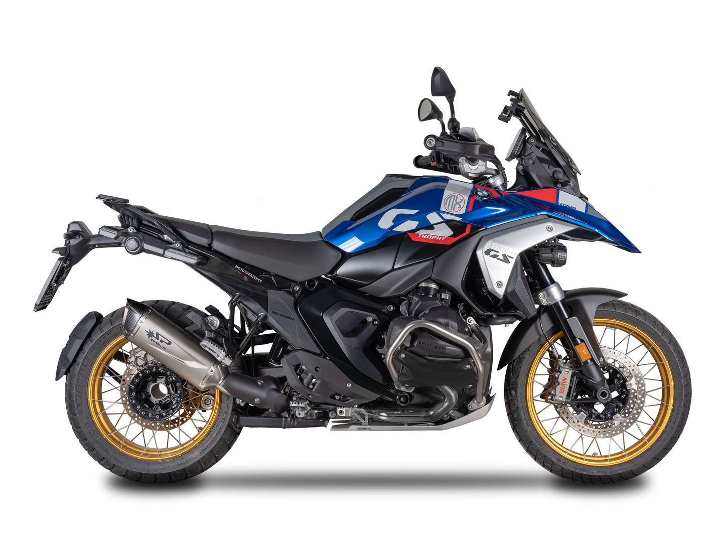 SPARK GBM0608 BMW R1300GS (2024+) Titanium Slip-on Exhaust "Force EVO" (EU Homologated)