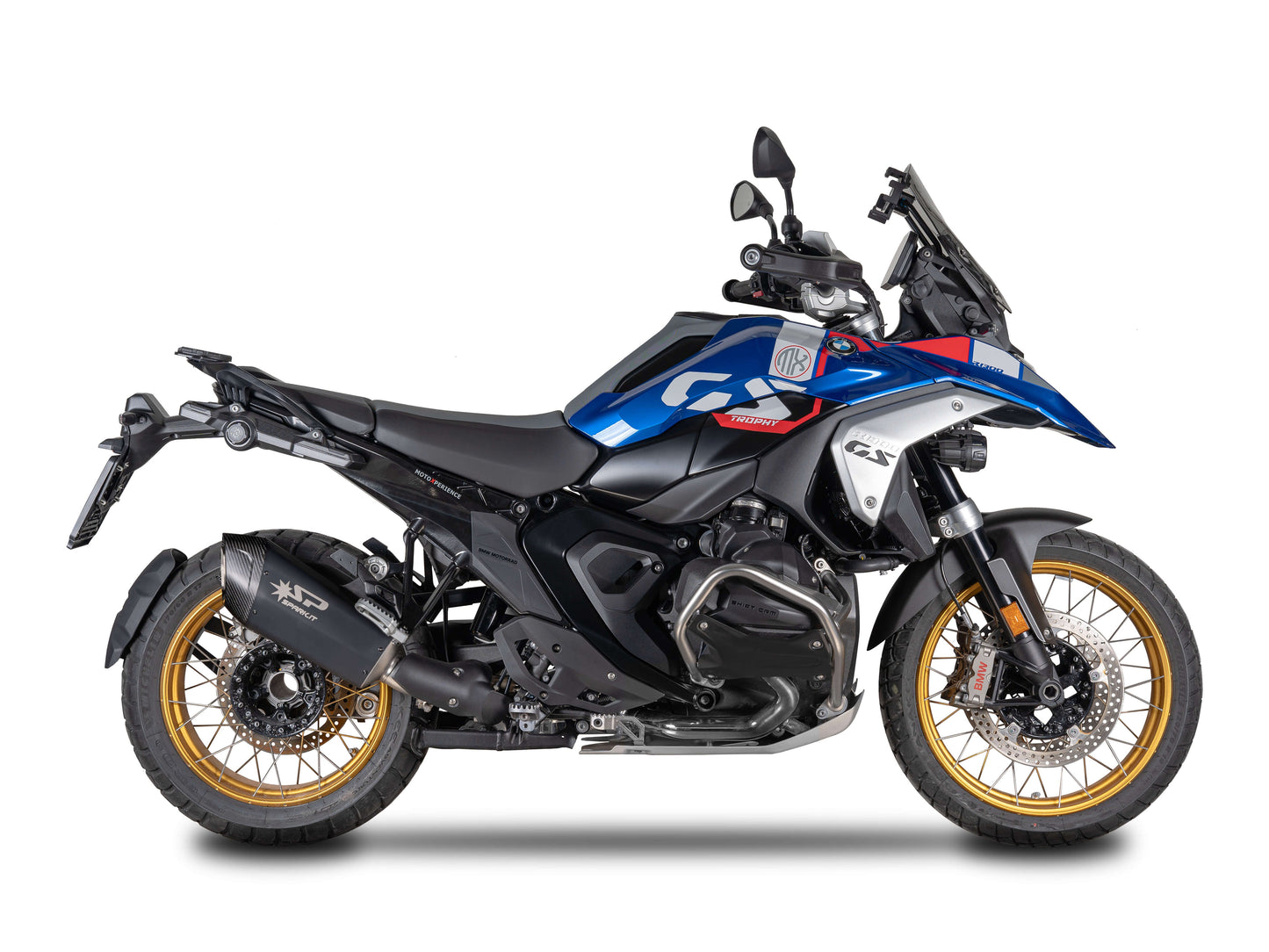 SPARK GBM0609 BMW R1300GS (2024+) Black Series Slip-on Exhaust "Fighter EVO" (EU Homologated)