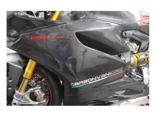 CARBONVANI Ducati Panigale 899 / 1199 Carbon Fairing Side Panel (left)