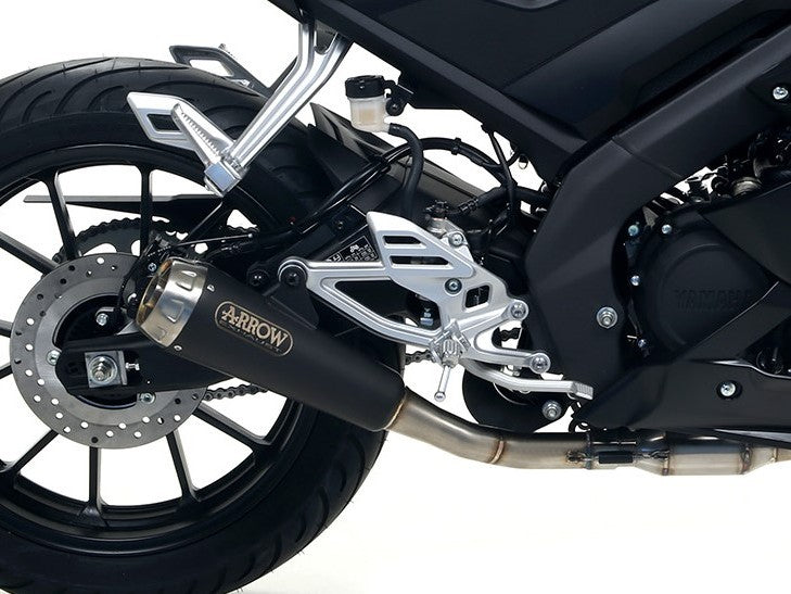 ARROW 51018MI+51004PRN Yamaha XSR125 (2022+) Steel Full Exhaust System "Competition Evo Pro-Race" (racing) – Accessories in the 2WheelsHero Motorcycle Aftermarket Accessories and Parts Online Shop