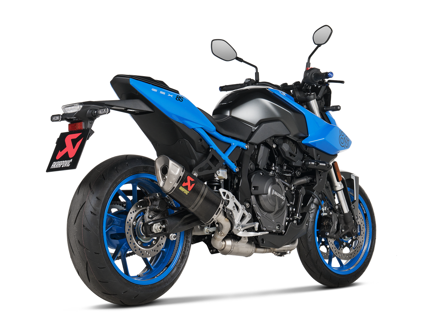 AKRAPOVIC P-X341 Suzuki GSX-8S / 8R (2025+) Muffler Bracket (aluminium) – Accessories in the 2WheelsHero Motorcycle Aftermarket Accessories and Parts Online Shop