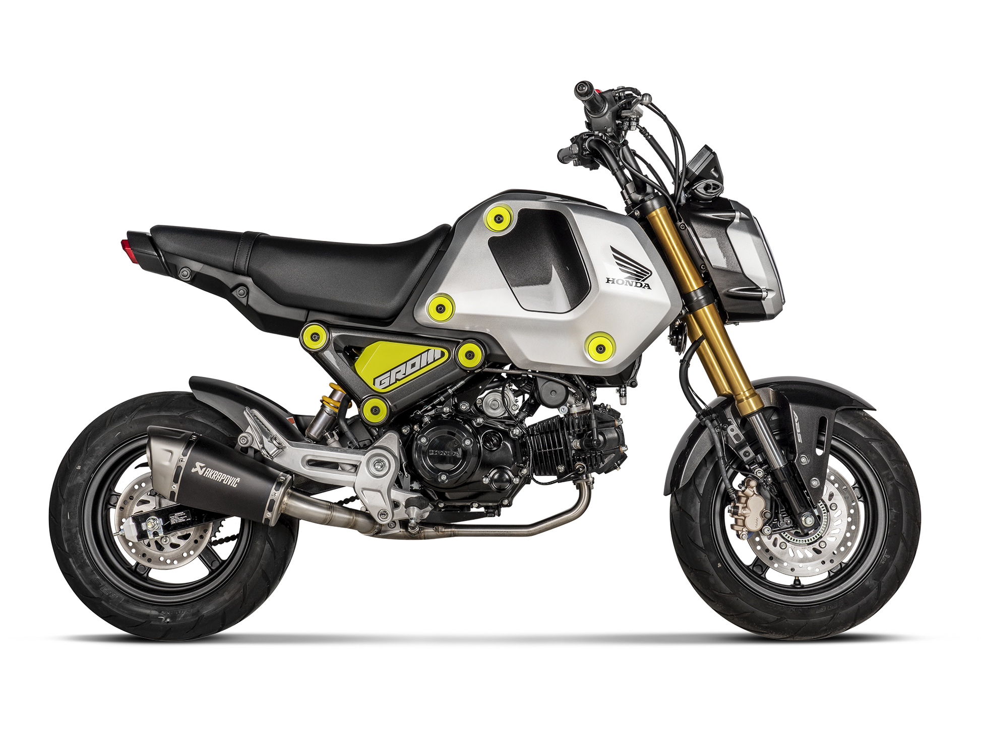 AKRAPOVIC E-H125R2 Honda MSX125 / Grom (2025+) Optional Header (SS) – Accessories in the 2WheelsHero Motorcycle Aftermarket Accessories and Parts Online Shop