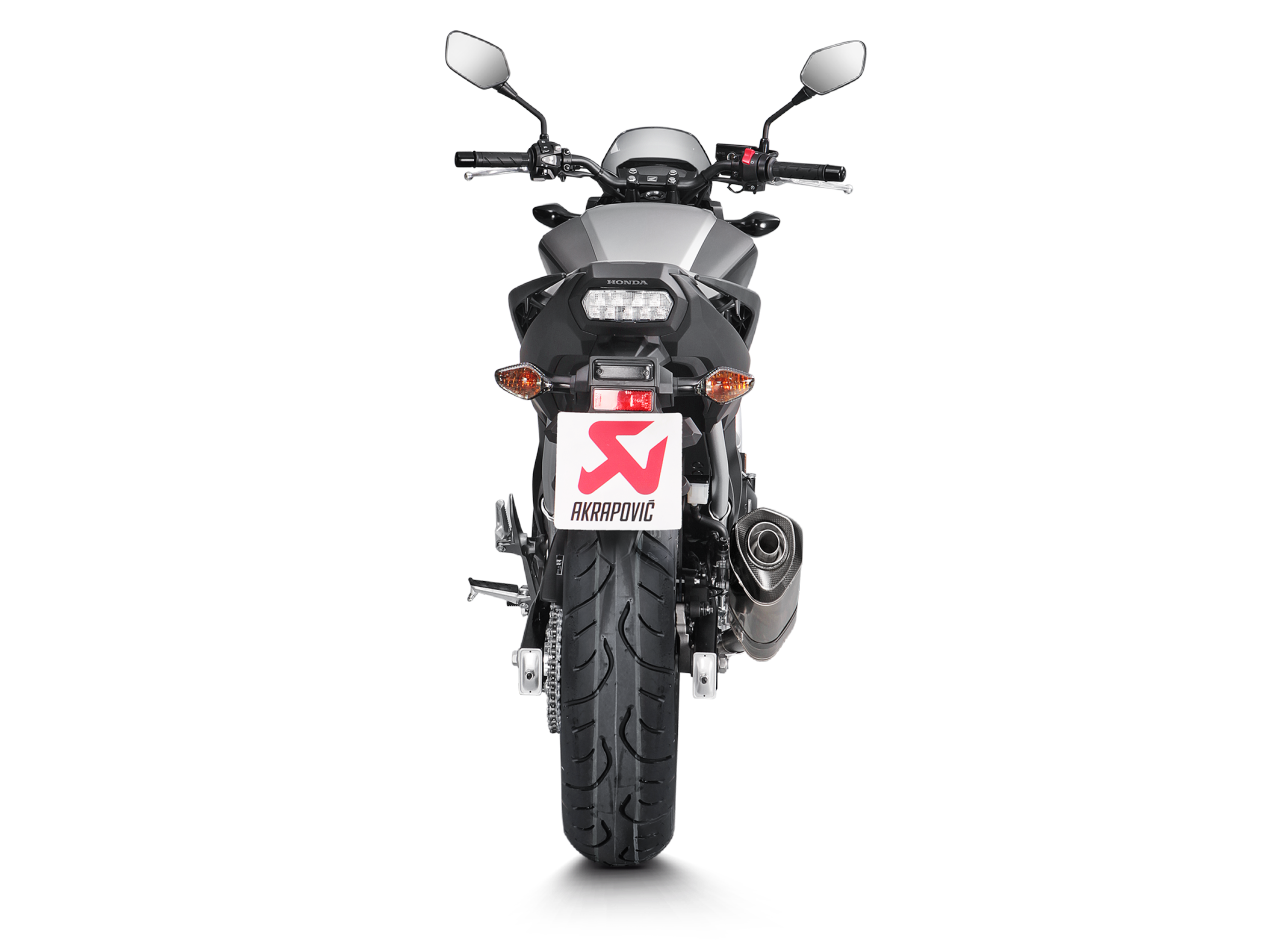 AKRAPOVIC S-H7SO2-HRT Honda NC700 / NC750 (2020+) Slip-On Exhaust (titanium) – Accessories in the 2WheelsHero Motorcycle Aftermarket Accessories and Parts Online Shop
