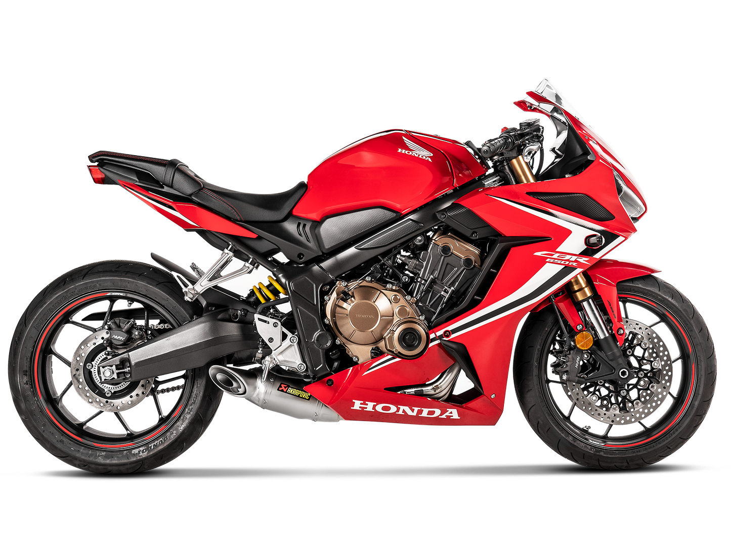 AKRAPOVIC S-H6R11-AFT Honda CB650F / CBR650F / R Exhaust System "Racing Line" (titanium) – Accessories in the 2WheelsHero Motorcycle Aftermarket Accessories and Parts Online Shop