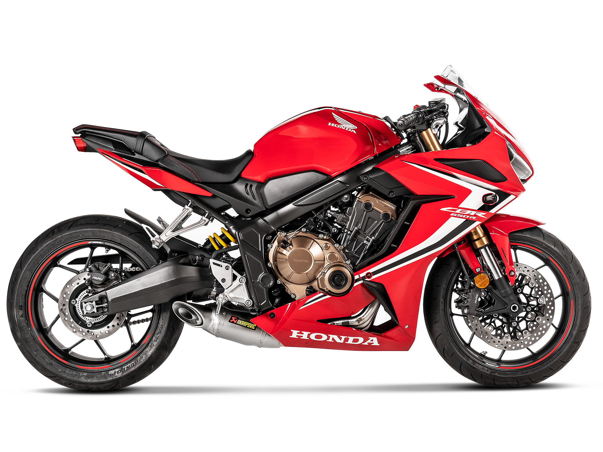 AKRAPOVIC S-H6R11-AFT Honda CB650F / CBR650F / R Exhaust System "Racing Line" (titanium) – Accessories in the 2WheelsHero Motorcycle Aftermarket Accessories and Parts Online Shop