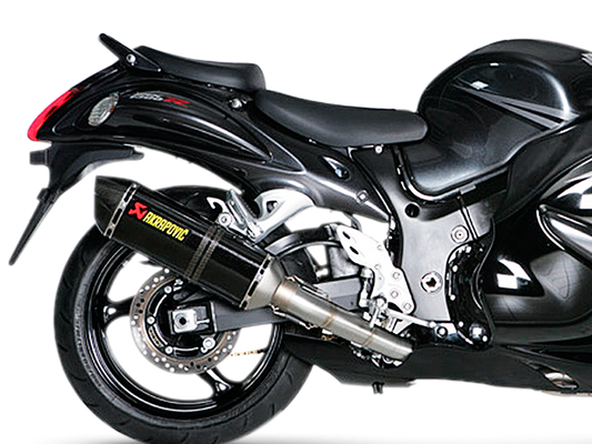 AKRAPOVIC S-S13R2-RC Suzuki GSX1300R Hayabusa (2017+) Exhaust System "Racing Line" (carbon) – Accessories in the 2WheelsHero Motorcycle Aftermarket Accessories and Parts Online Shop