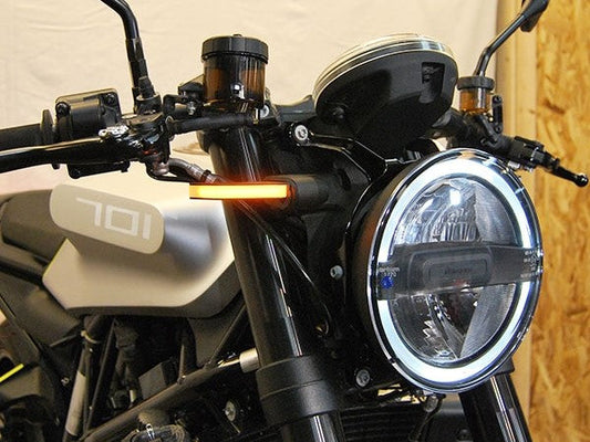 NEW RAGE CYCLES Husqvarna Vitpilen 701 LED Front Turn Signals