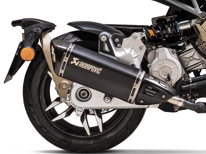 AKRAPOVIC P-HSIT125SO1 Italjet Dragster 300 (2025+) Heat Shield (carbon) – Accessories in the 2WheelsHero Motorcycle Aftermarket Accessories and Parts Online Shop