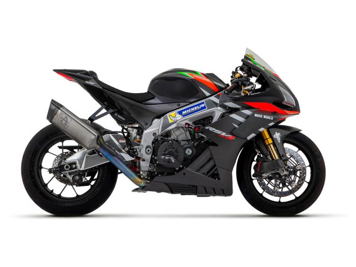 ARROW 71002PT Aprilia RSV4 (19/20) Titanium Slip-on Exhaust "Pista" (racing; steel link pipe) – Accessories in the 2WheelsHero Motorcycle Aftermarket Accessories and Parts Online Shop