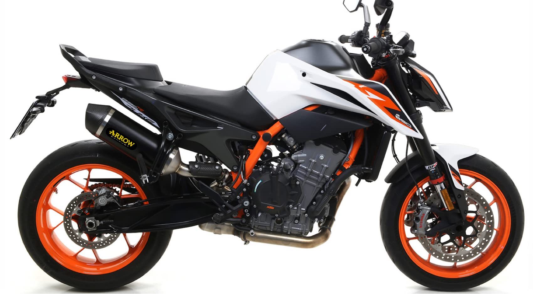 ARROW 71890AKN KTM 790 Duke (2018+) Dark Aluminum Slip-on Exhaust "Race Tech" – Accessories in the 2WheelsHero Motorcycle Aftermarket Accessories and Parts Online Shop