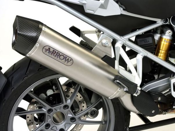 ARROW 71805PK BMW R1250GS (2019+) Titanium Slip-on Exhaust "Maxi Race Tech" – Accessories in the 2WheelsHero Motorcycle Aftermarket Accessories and Parts Online Shop