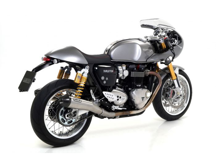ルードギャラリー 旧型ARROW M サービス付き ARROW Triumph Speed Twin 1200 (2019+) Inox Slip-on Exhaust