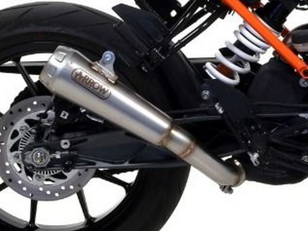 ARROW 71866PRI KTM 125 Duke (17/20) Steel Slip-on Exhaust "Pro Race" – Accessories in the 2WheelsHero Motorcycle Aftermarket Accessories and Parts Online Shop