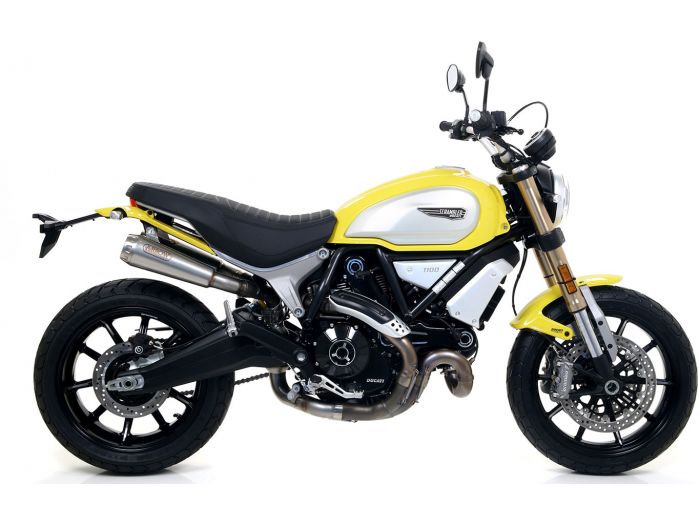 ARROW 71884PRI Ducati Scrambler 1100 (18/19) Slip-on Exhaust "Pro Race" (stainless steel) – Accessories in the 2WheelsHero Motorcycle Aftermarket Accessories and Parts Online Shop