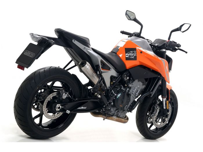 ARROW 71890PRI KTM 790 Duke (2018+) Steel Slip-on Exhaust "Pro Race" – Accessories in the 2WheelsHero Motorcycle Aftermarket Accessories and Parts Online Shop