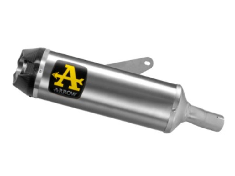 ARROW Kawasaki Ninja 400 (2023+) Aluminum Slip-on Exhaust