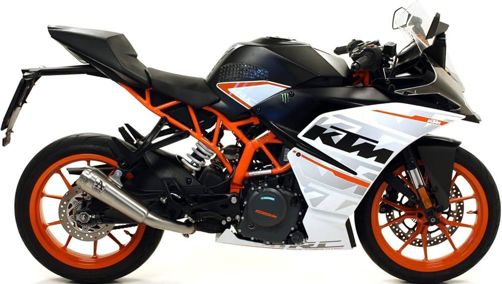 ARROW 71860PRI KTM RC390 (2017+) Steel Slip-on Exhaust "Pro Race" – Accessories in the 2WheelsHero Motorcycle Aftermarket Accessories and Parts Online Shop