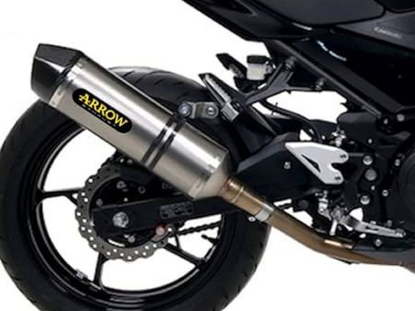 ARROW 71874PK Kawasaki Z400 (2019+) Titanium Slip-on Exhaust "Race Tech" – Accessories in the 2WheelsHero Motorcycle Aftermarket Accessories and Parts Online Shop