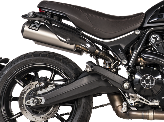 AKRAPOVIC S-D11SO13-HBFGT Ducati Scrambler 1100 (2018+) Slip-on Exhaust (titanium) – Accessories in the 2WheelsHero Motorcycle Aftermarket Accessories and Parts Online Shop